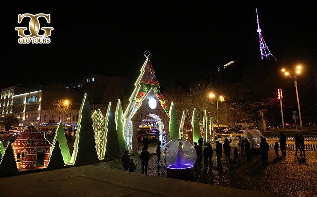 إضاءات عيد الميلاد 