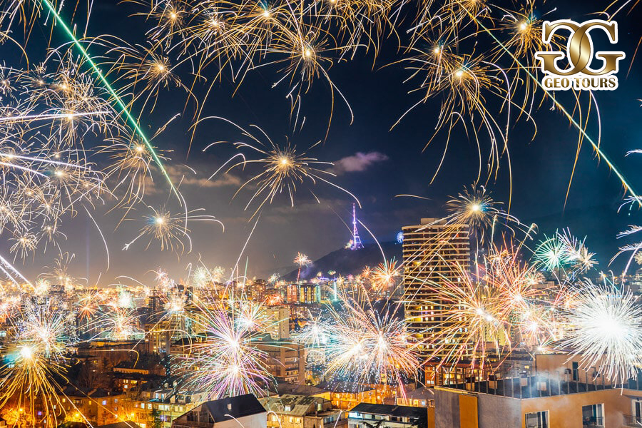 احتفالات السنه الجديده في جورجيا